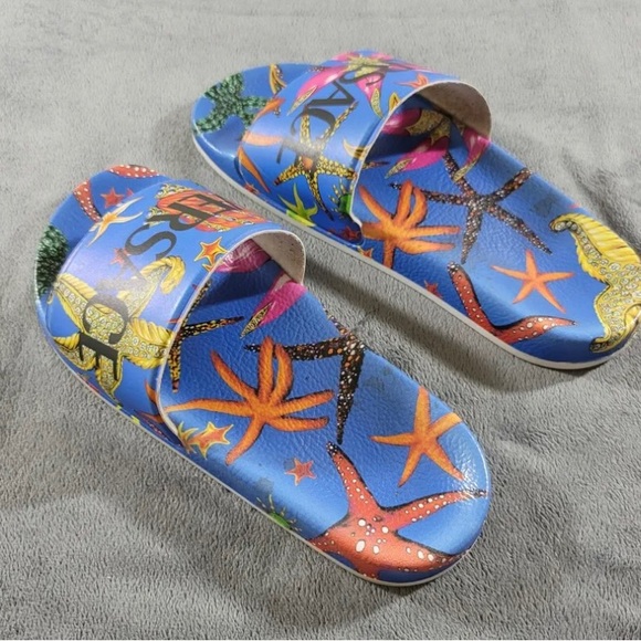 Versace Tresor de la mar kids sandal slides - Picture 3 of 4